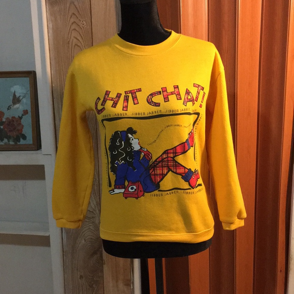 Vintage sweatshirt.